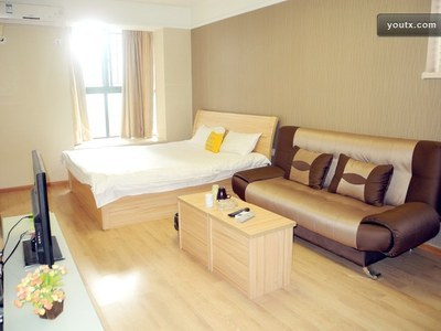 成都春熙路红星国际豪华服务式公寓大床房 短期住宿的理想选择